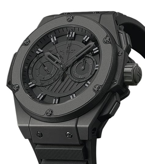 hublot king power big bang all black|hublot big bang king price.